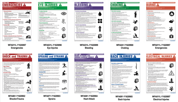 Workplace First Aid Poster Pack
