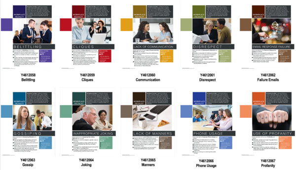 Workplace Incivility Awareness Poster Pack