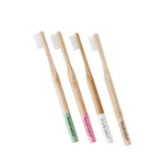 ADULT NYLON TOOTHBRUSHES - 4 PACK